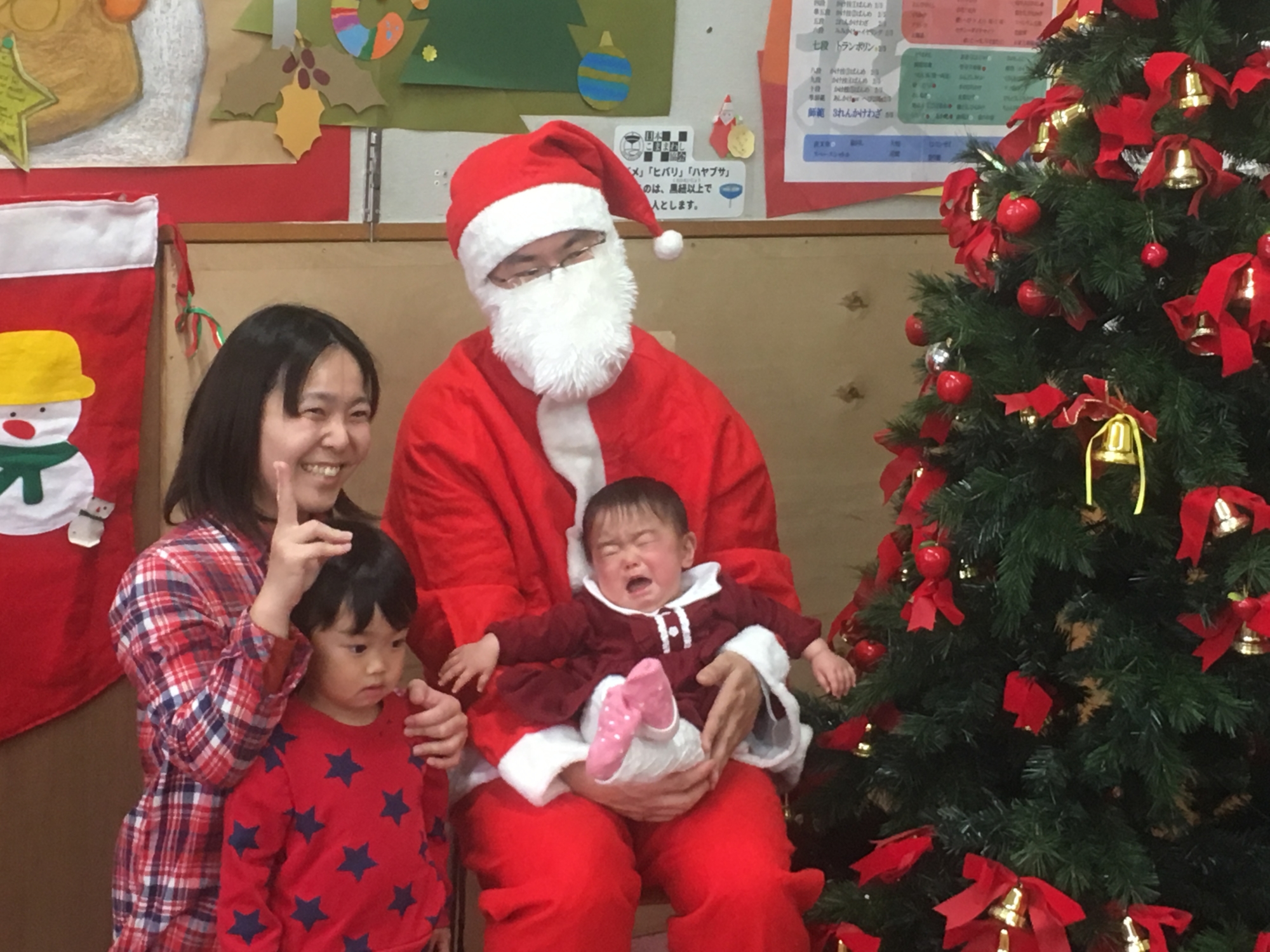 神戸市立六甲道児童館「赤ちゃんクリスマス会」